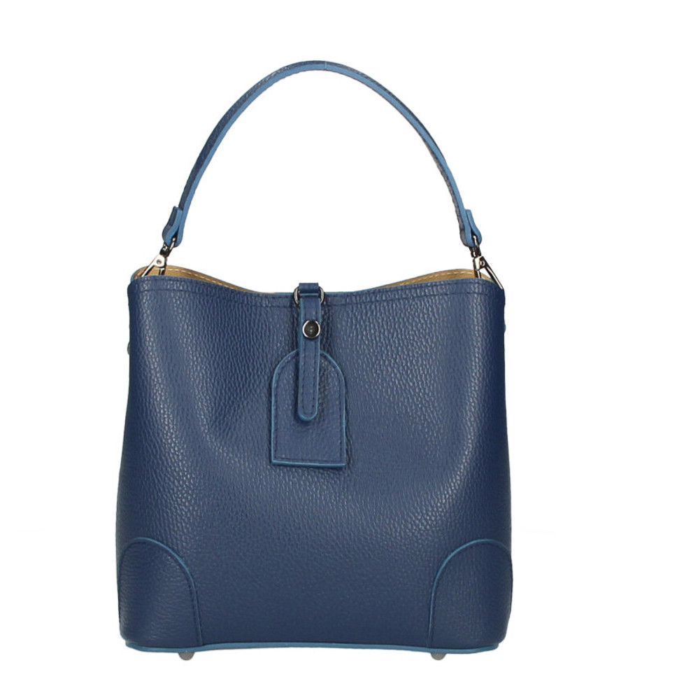 Bőr kézitáska 307 jeans Made in Italy