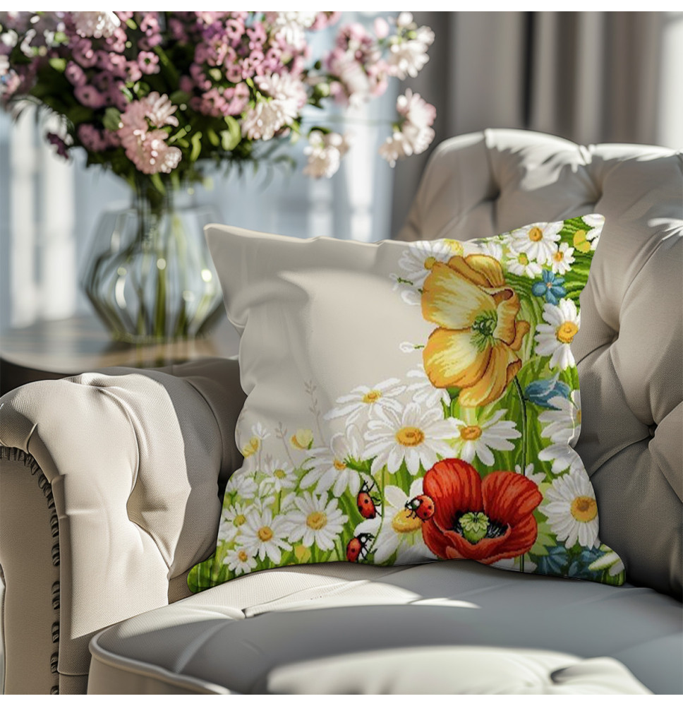 Párnahuzat gobelin 42x42 cm MIGD619D