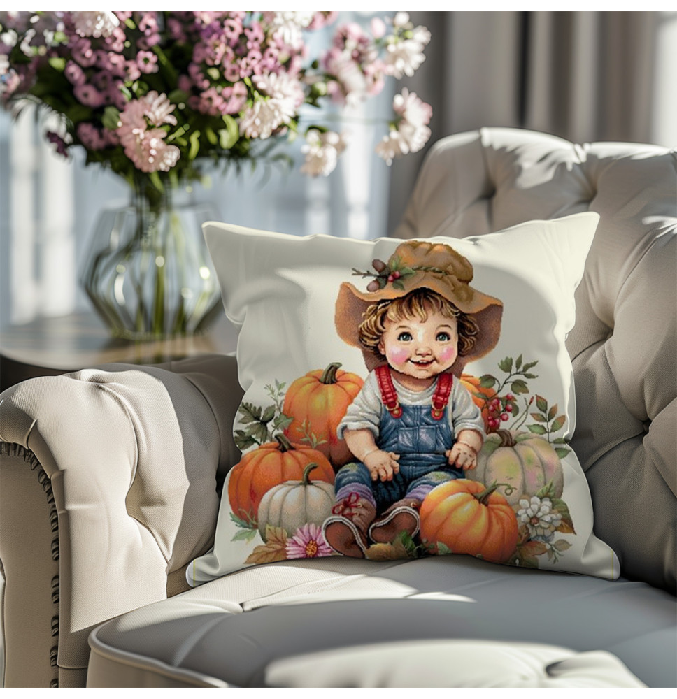 Párnahuzat gobelin 42x42 cm Eden 6222