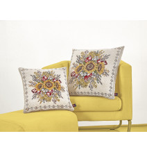 Párnahuzat gobelin Napraforgó Chenille IT101