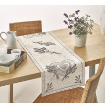 Gobelin terítő Levendula Chenille IT102