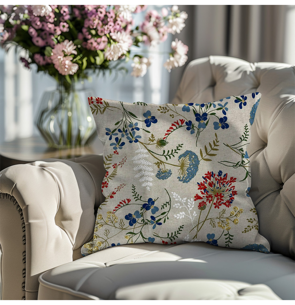 Párnahuzat réti virágok nyár