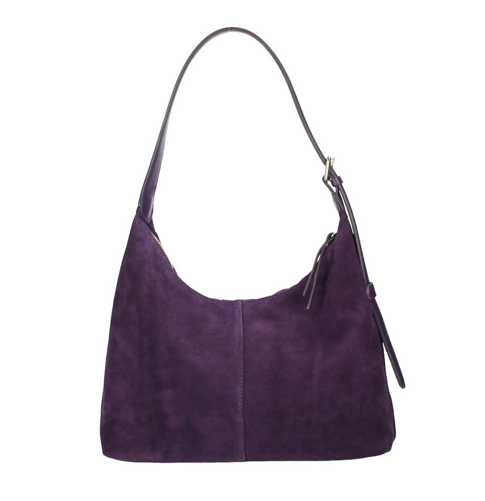 Bőr válltáska 128 lila Made in Italy