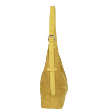 Bőr válltáska 128 okker Made in Italy