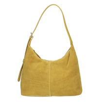 Bőr válltáska 128 okker Made in Italy