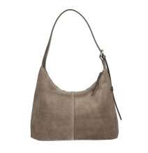 Bőr válltáska 128 sötét szürkésbarna Made in Italy