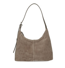 Bőr válltáska 128 sötét szürkésbarna Made in Italy