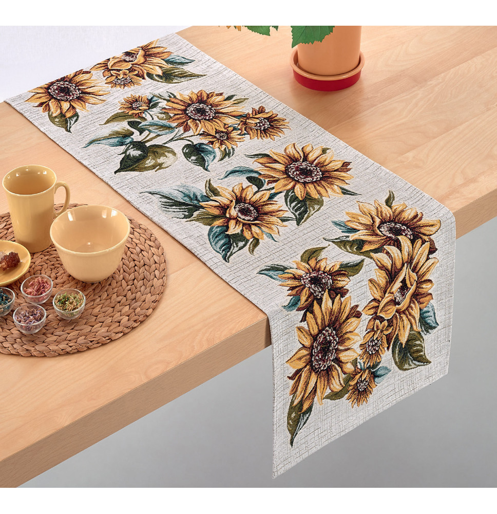 Gobelin terítő Napraforgó Chenille IT120