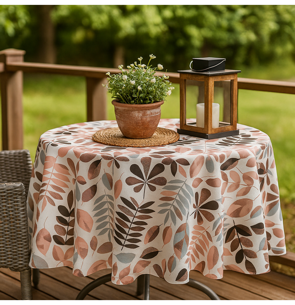 Kerek Vízálló terítő tarka MIGD305