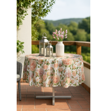 Kerek terítő vízálló  tarka MIGD269