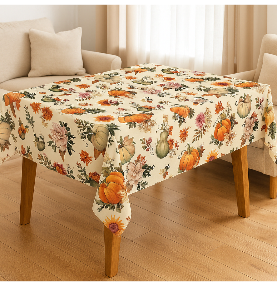 Gobelin terítő sütőtök és napraforgó motívummal Eden 1359