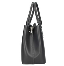 Bőr táska 158 sötét szürke Made in Italy