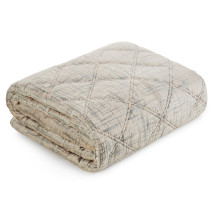 Bársony ágytakaró Blink 6 krém