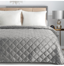 Bársony ágytakaró Blink 6 szürke