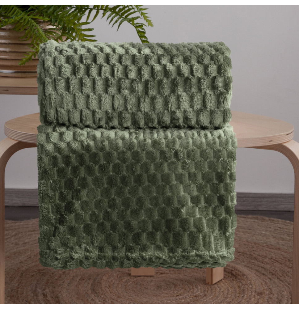 Takaró Cindy6 3D effektussal katonai zöld