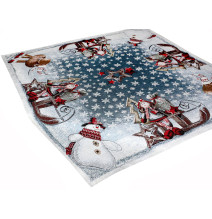 Gobelin asztalterítő 90x90 cm Chenille IT017