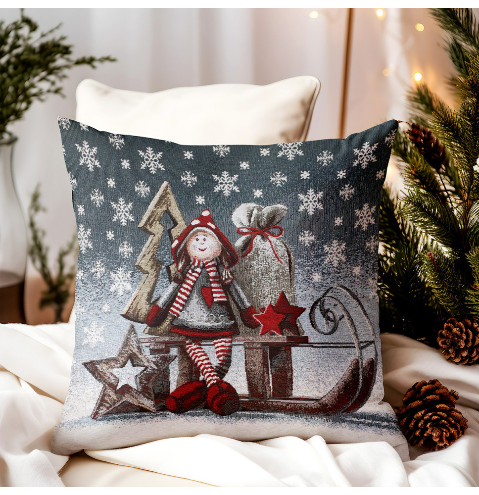 Párnahuzat gobelin Chenille IT017