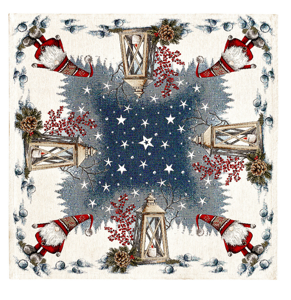 Gobelin asztalterítő 90x90 cm Chenille IT011