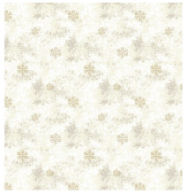 Karácsonyi Chenille anyag hópelyhek lurex | Mondo Italia