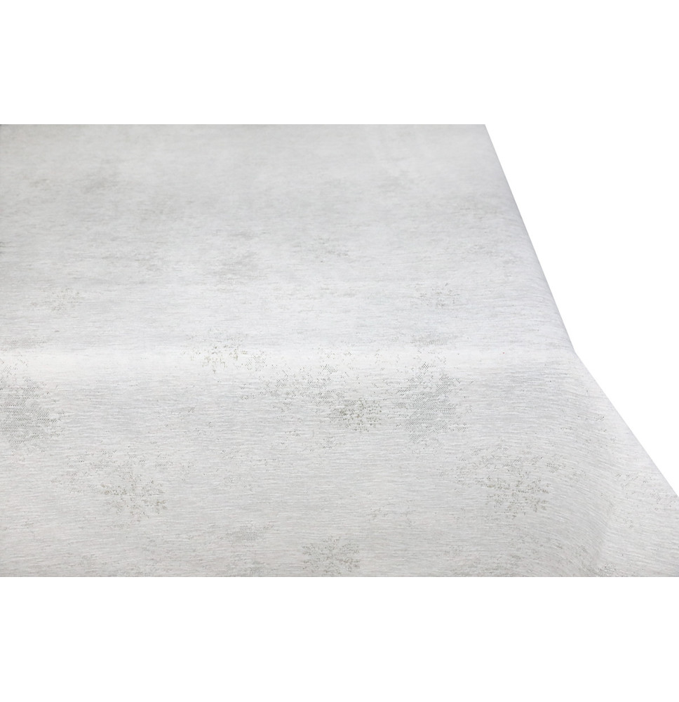 Karácsonyi Chenille terítő hópelyhek lurexszel | Mondo Italia