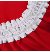 Függöny a redős szalagon Heaven piros