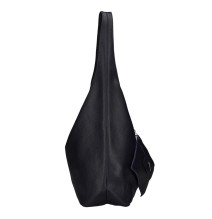 Bőr kézitáska 108 sötétkék Made in Italy