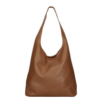 Bőr kézitáska 108 konyak Made in Italy