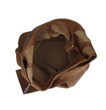 Bőr kézitáska 108 konyak Made in Italy