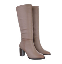 Dámske kožené čižmy šedé Loretta Vitale