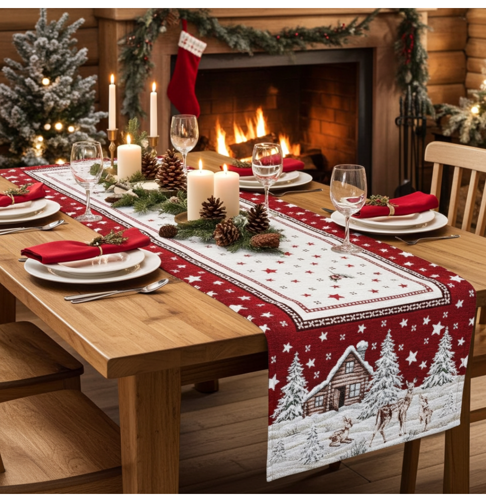 Gobelin terítő Chenille IT029