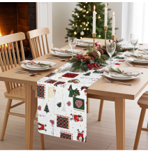 Karácsonyi terítő HoHoHo