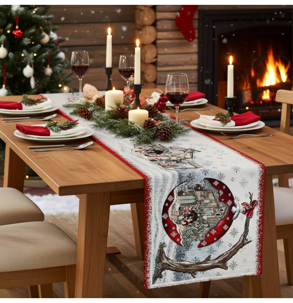 Gobelin terítő Chenille IT013