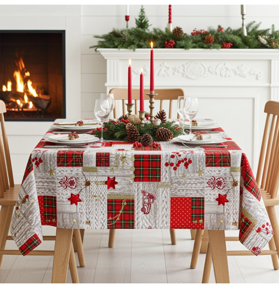 Karácsonyi terítő Merry Christmas