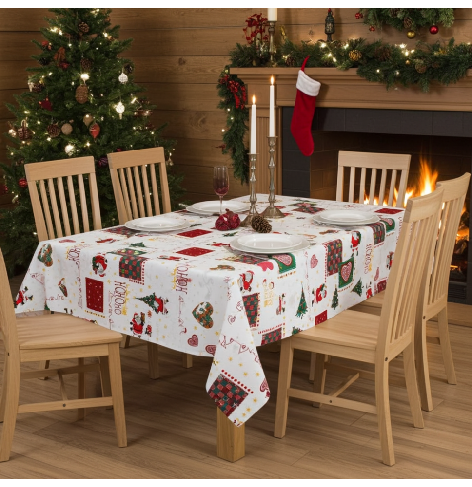 Pamut terítő HoHoHo