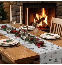 Terítő karácsonyfa