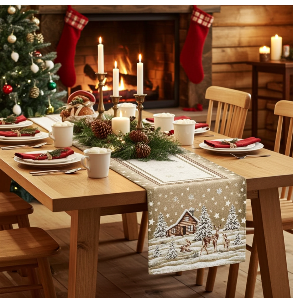 Gobelin terítő Chenille IT030