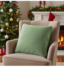 Párnahuzat gobelin zsálya Chenille IT150