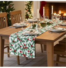 Karácsonyi terítő Magyalágak