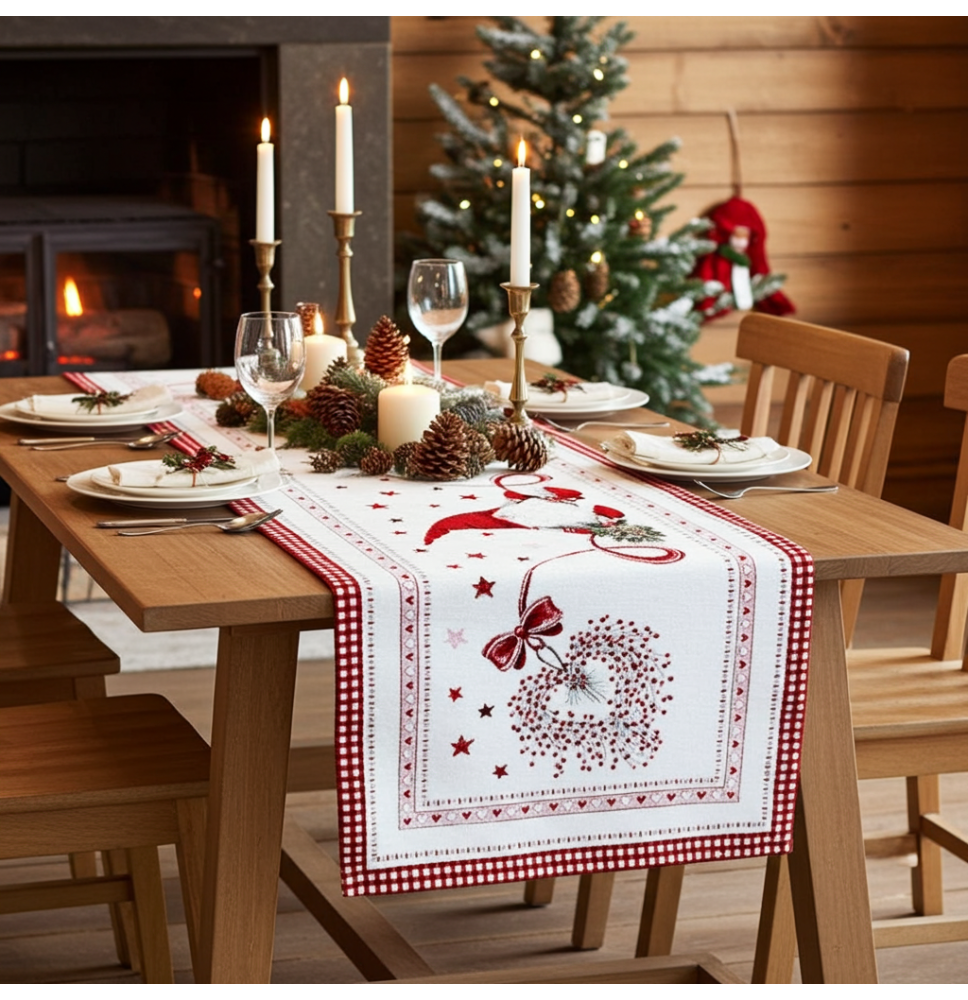 Gobelin terítő Csillagmanó Chenille IT036