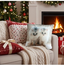 Szigetelt párna Macskák 40x40 cm