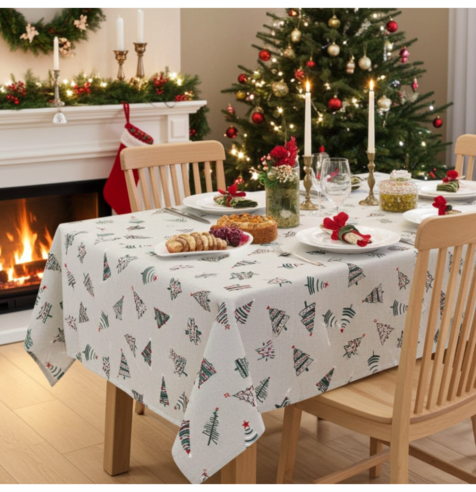 Weihnachtstischdecke Karácsonyfa