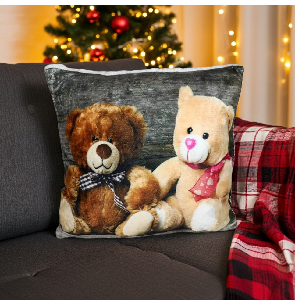 Szigetelt párna Játékmackók 40x40 cm