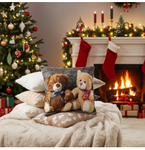 Szigetelt párna Játékmackók 40x40 cm