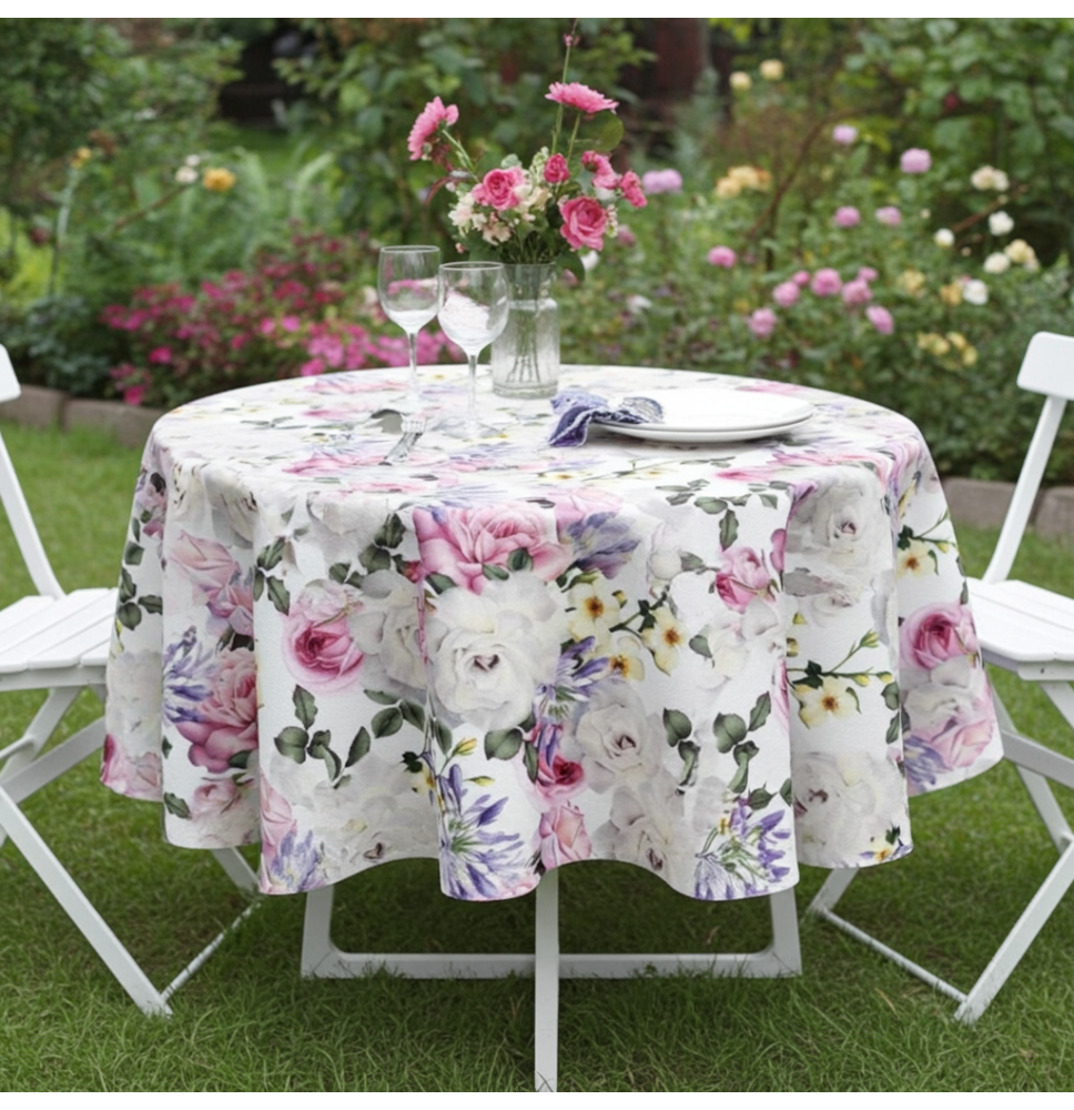 Kerek vízálló terítő tarka MIGD219 másolata