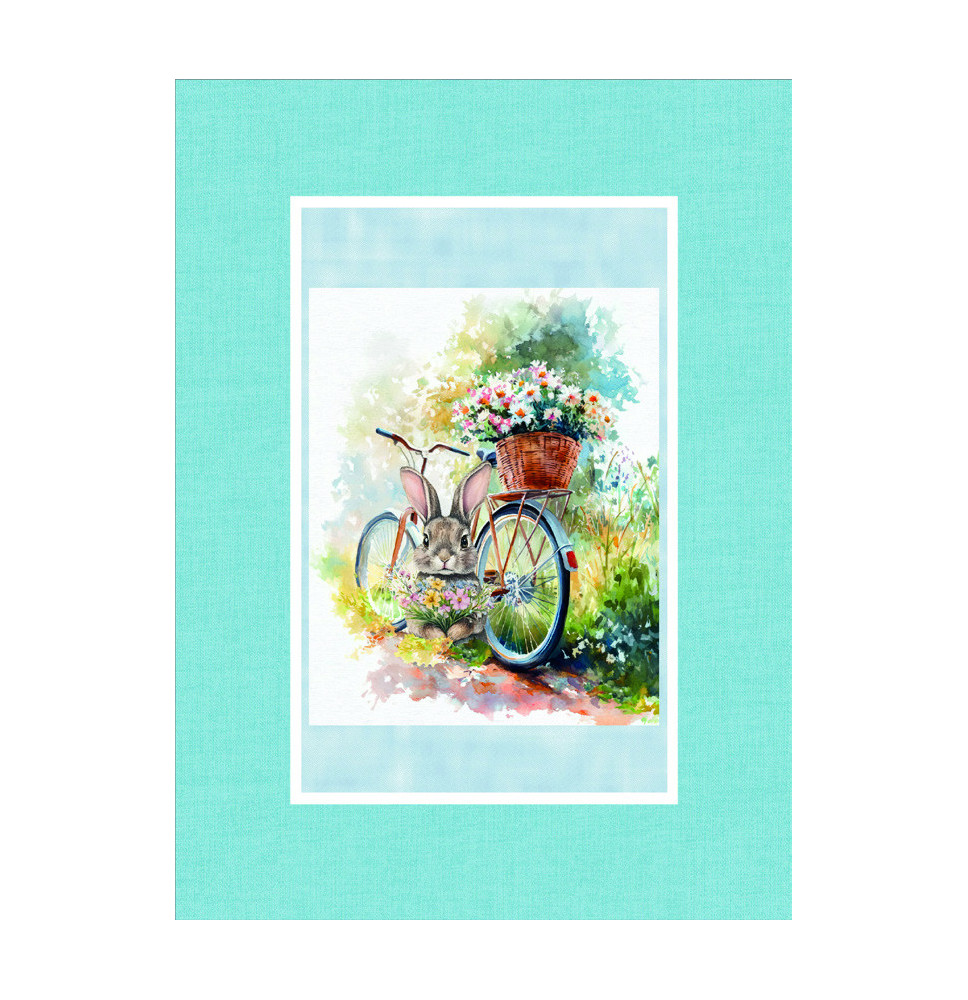 Pamut konyharuha digitális nyomtatás MIGU09