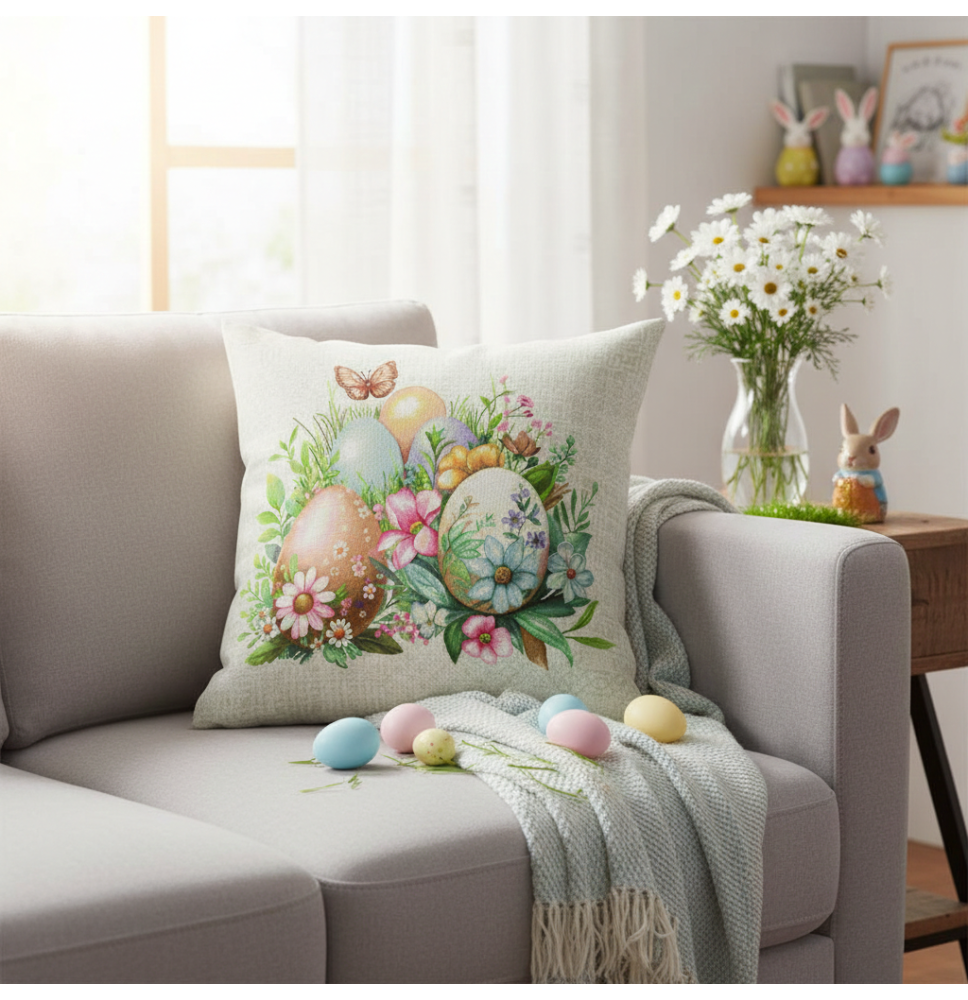 Húsvéti Párnahuzat gobelin 42x42 cm MI05