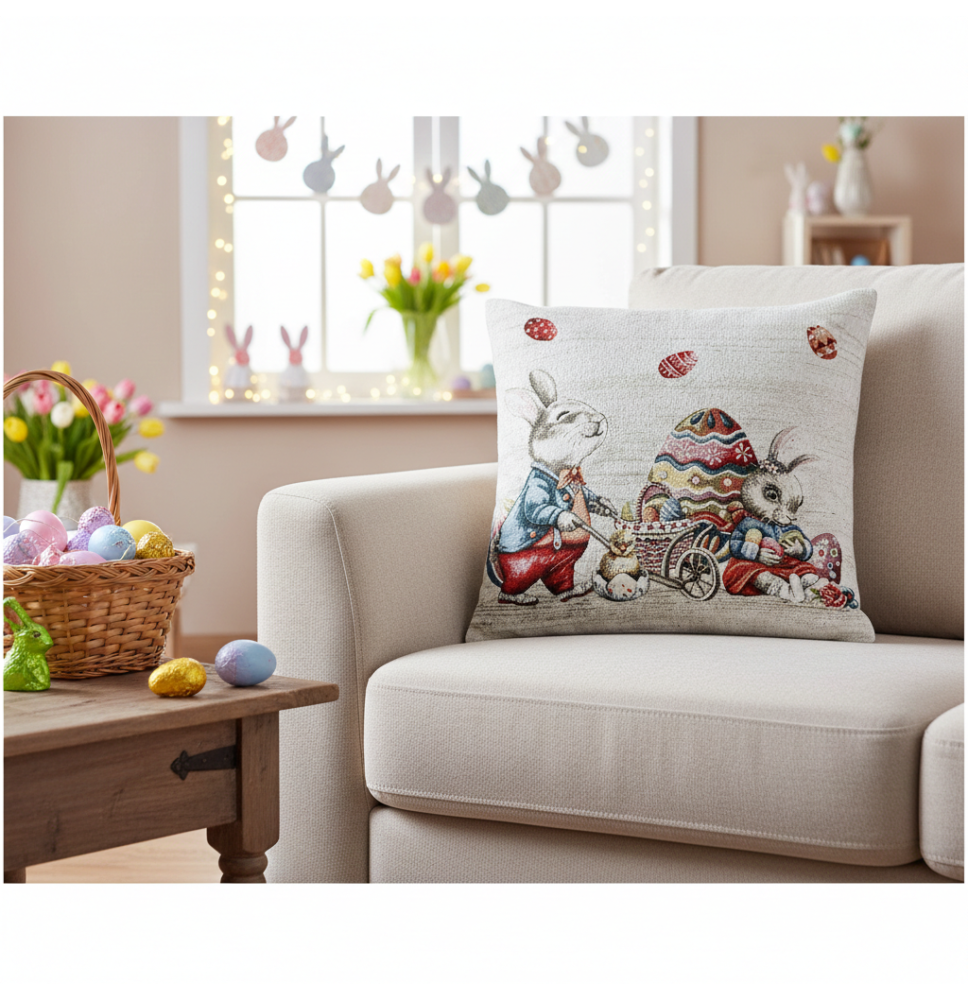 Párnahuzat gobelin Chenille IT116