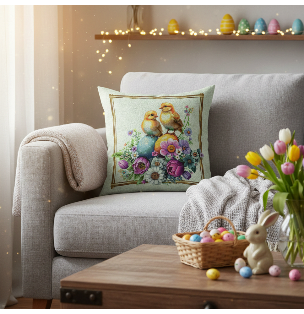 Húsvéti Párnahuzat gobelin 42x42 cm MI06