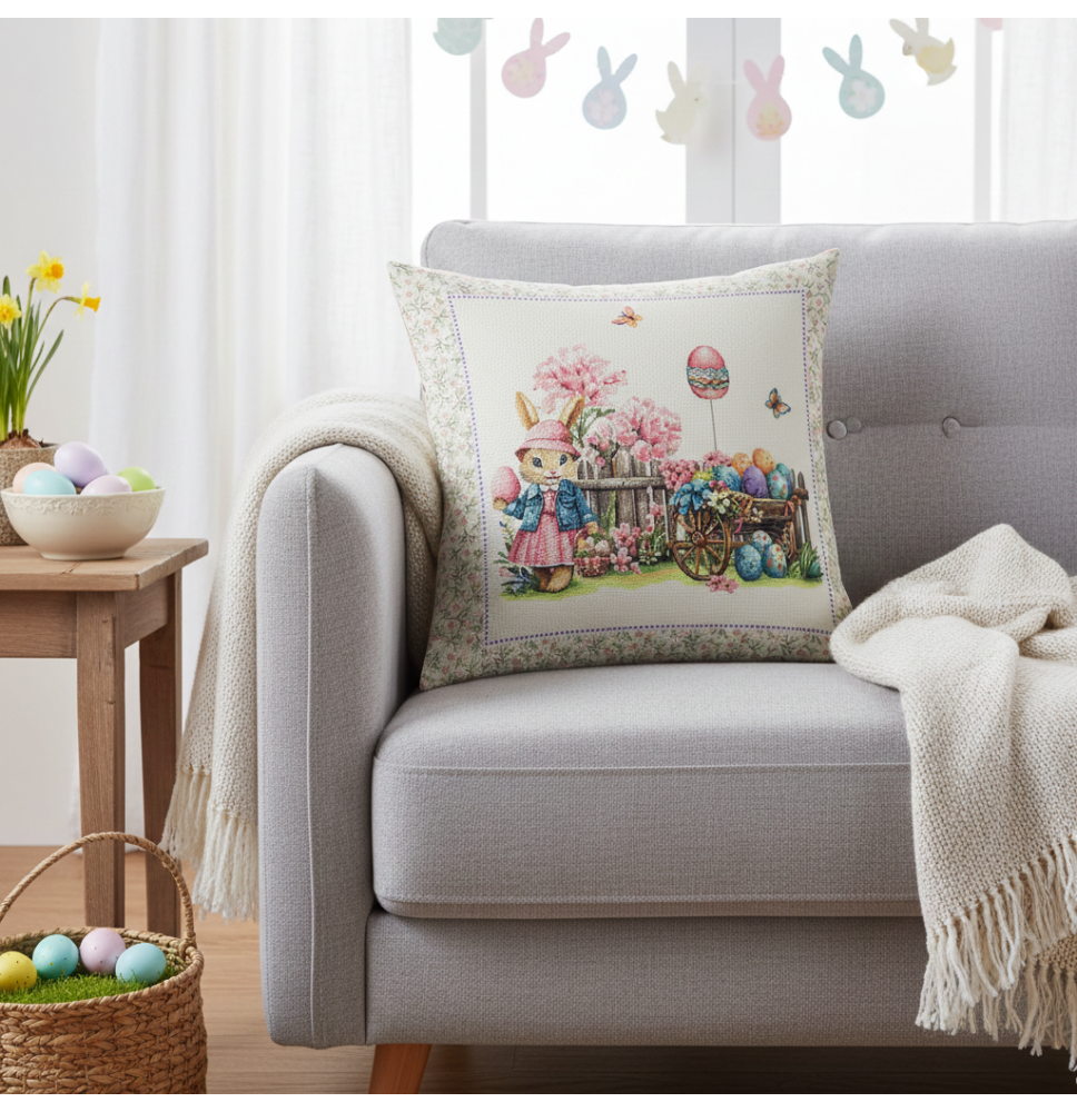 Húsvéti Párnahuzat gobelin 42x42 cm MI02