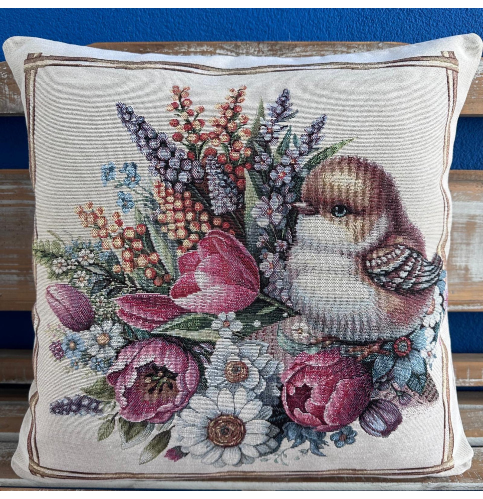 Párnahuzat gobelin 42x42 cm Eden 1420 NA